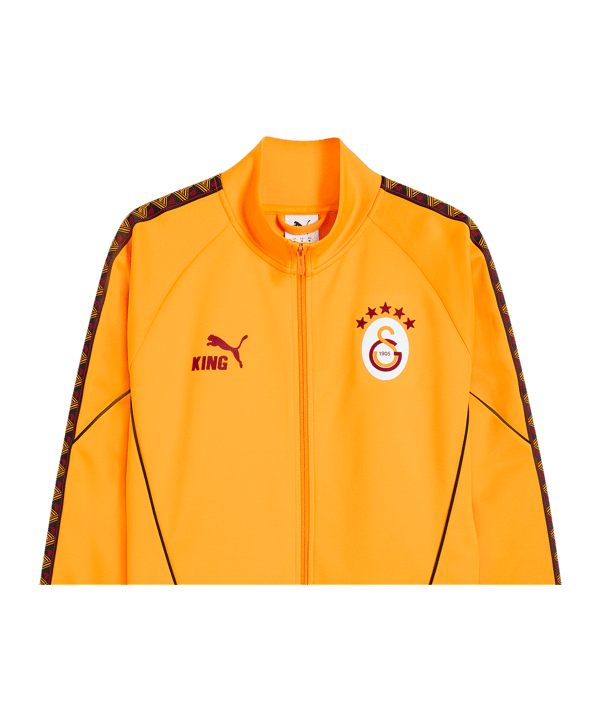 PUMA Galatasaray Istanbul KING Anthem Jas Orange K07 - oranje