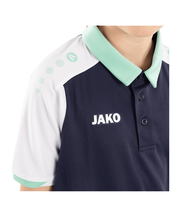 JAKO Dynamic Polo Kids Blau F915 - blau