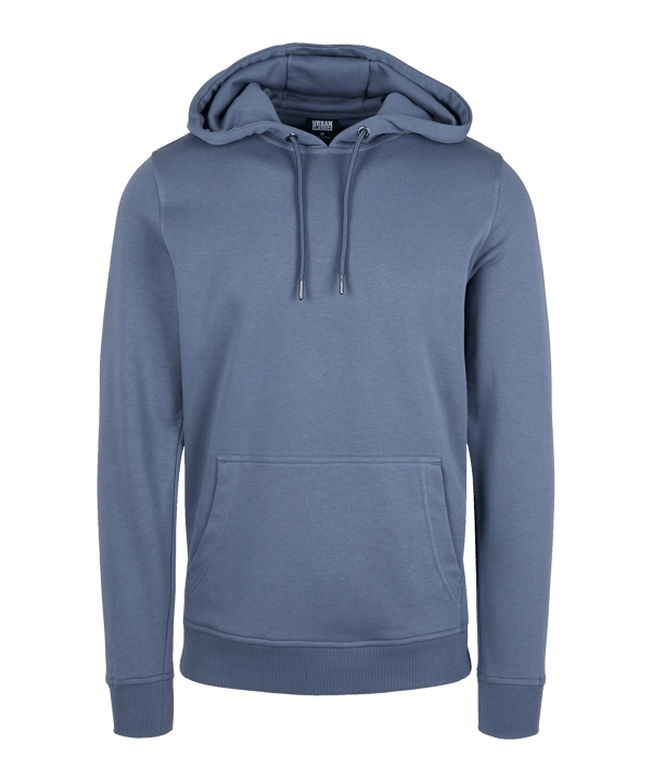 Urban Classic Basic Terry Hoody Blau - blau