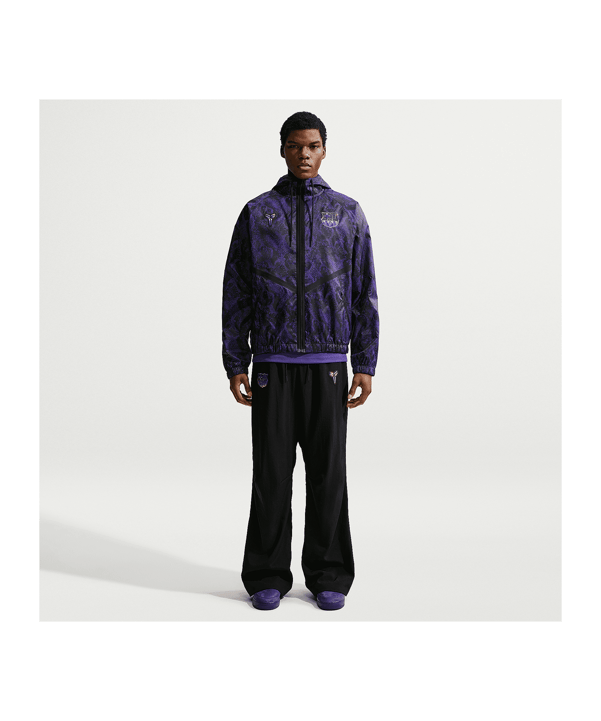 Nike FC Barcelona Anthem Jacke Lila F504 - lila