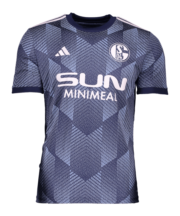 adidas FC Schalke 04 Trikot 3rd 2024/2025 Kids Schwarz - blau
