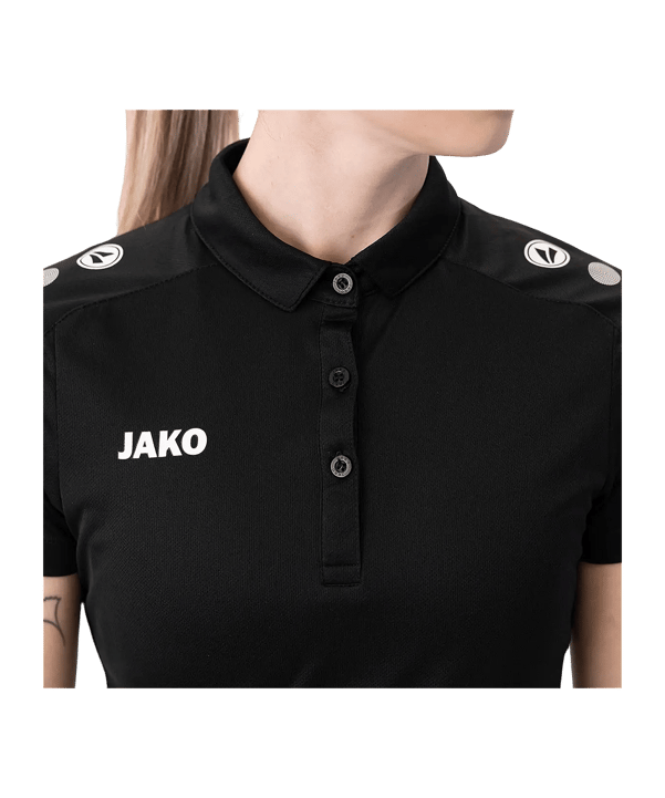 JAKO Classico Polo Donna Nero C08 - nero