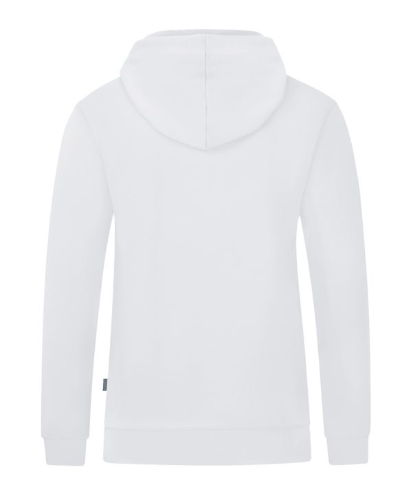 JAKO Organic Kapuzenjacke Weiss F000 - weiss