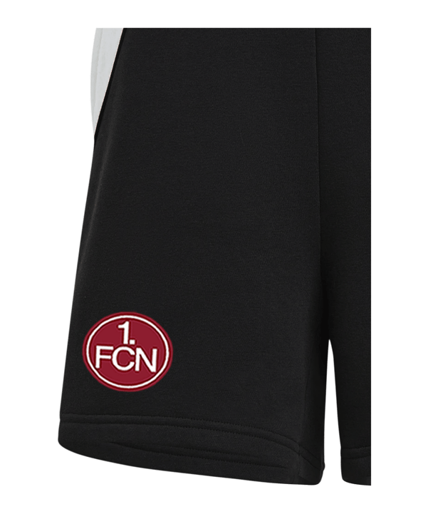 adidas 1.FC Nürnberg Travel Short Damen Schwarz - schwarz