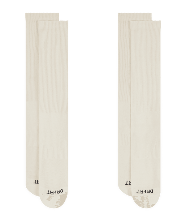 Nike Crew 2er Pack Socken Beige F133 - beige