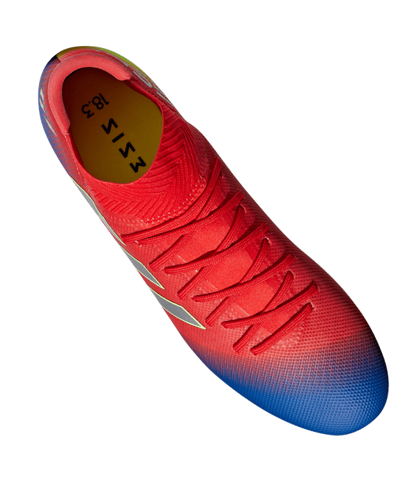 adidas NEMEZIZ Messi 18.3 FG Rot Blau - rot
