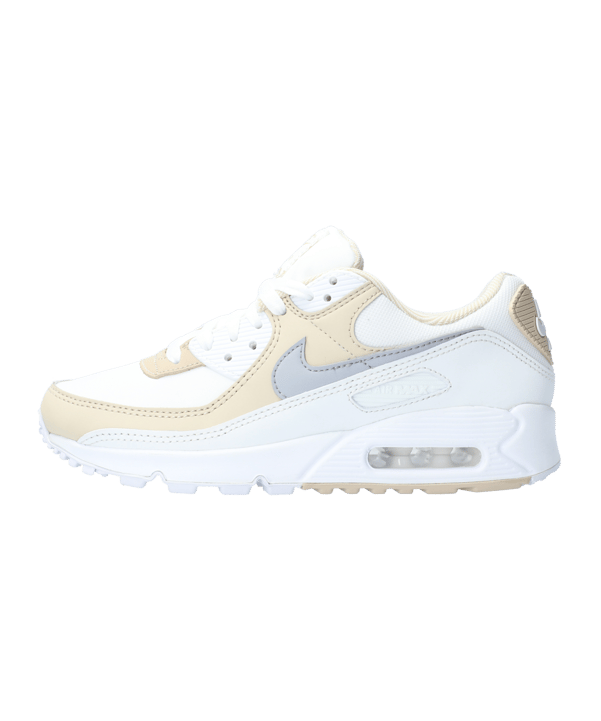 Nike Air Max 90 Damen Weiss Beige F100 - weiss