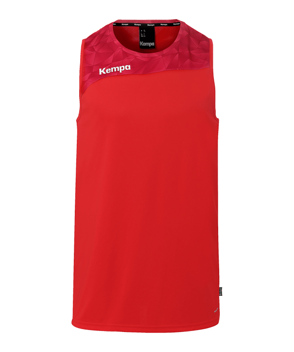 Kempa Athletics 29 Tanktop Kids Rot F60 - rot