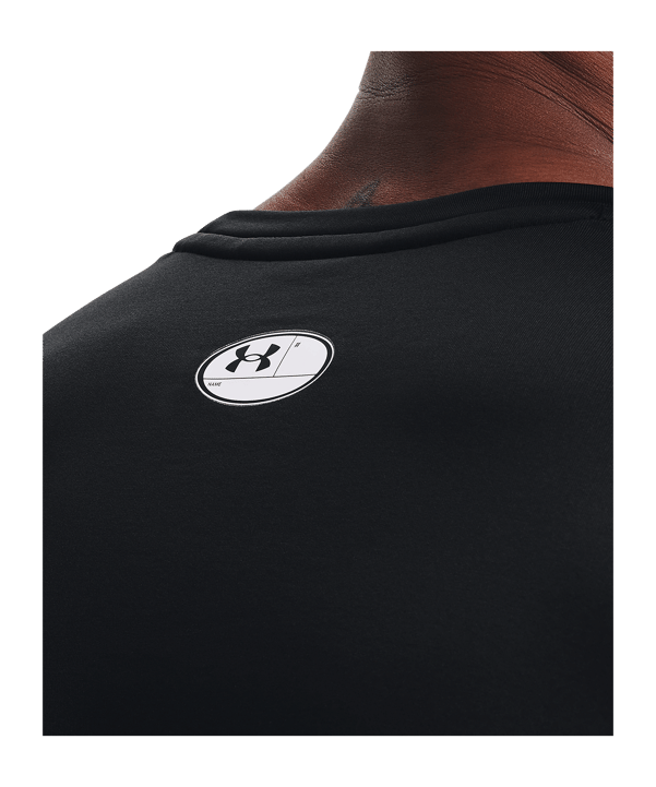 Under Armour Baselayer CG Fitted T-Shirt Schwarz F001 - schwarz