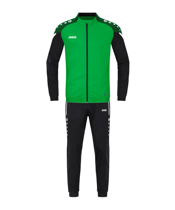 JAKO Performance Polyesteranzug Grün F221 - gruen