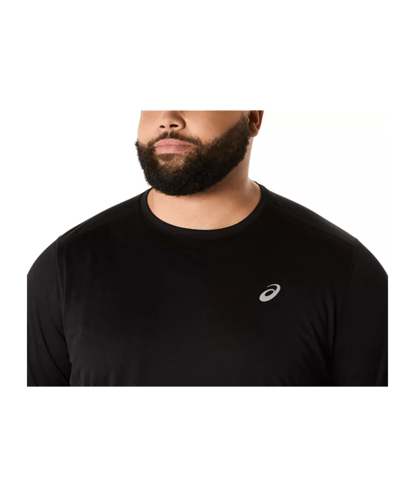 Asics Core T-Shirt Schwarz F001 - schwarz