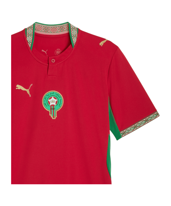 PUMA FRMF Marokko Trikot Home WM 2026 Rot F01 - rot