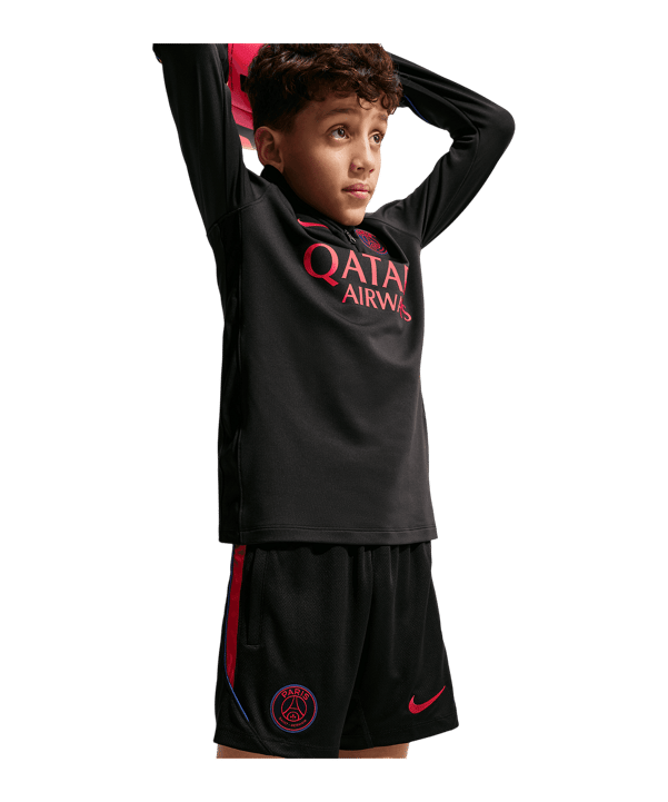 Nike Paris Saint-Germain Strike Short Kids Schwarz F010 - schwarz