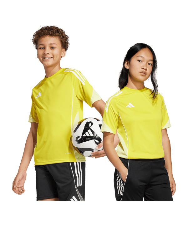 adidas Tiro 25 Competition Maillot Enfants Jaune - jaune