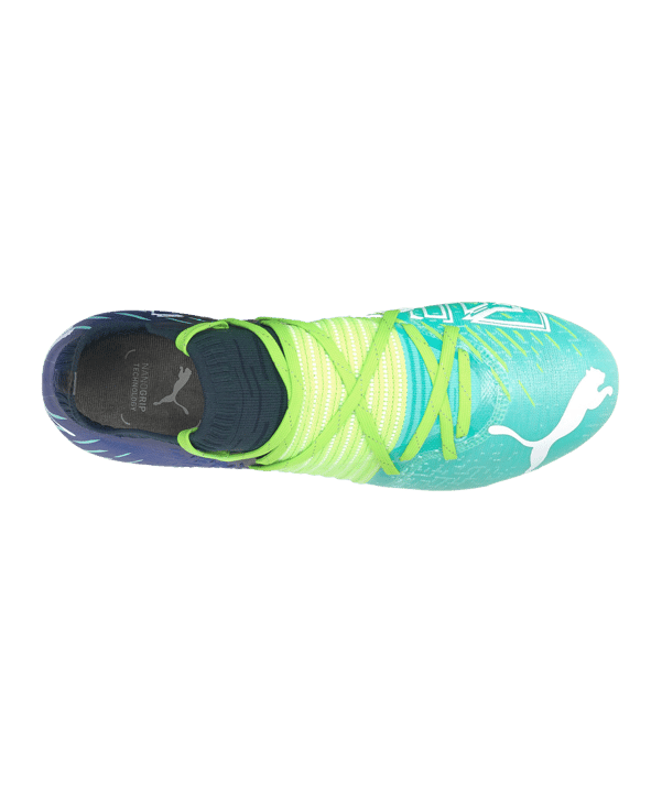 PUMA FUTURE 1.2 Under the Lights FG/AG Blau Grün F03 - blau