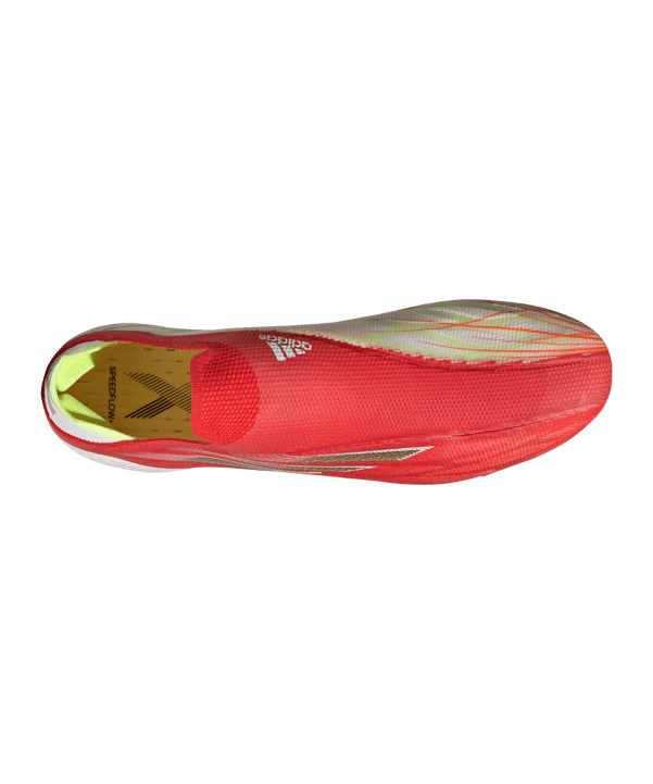 adidas X SPEEDFLOW+ FG Meteorite Rot Schwarz - rot