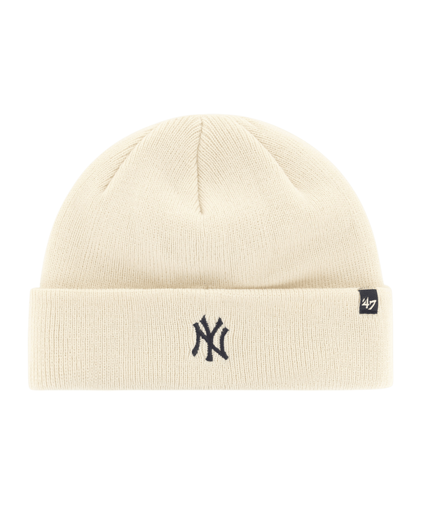 '47 Brand MLB New York Yankees Randle '47 CUFF KNIT Beanie Weiß - weiss
