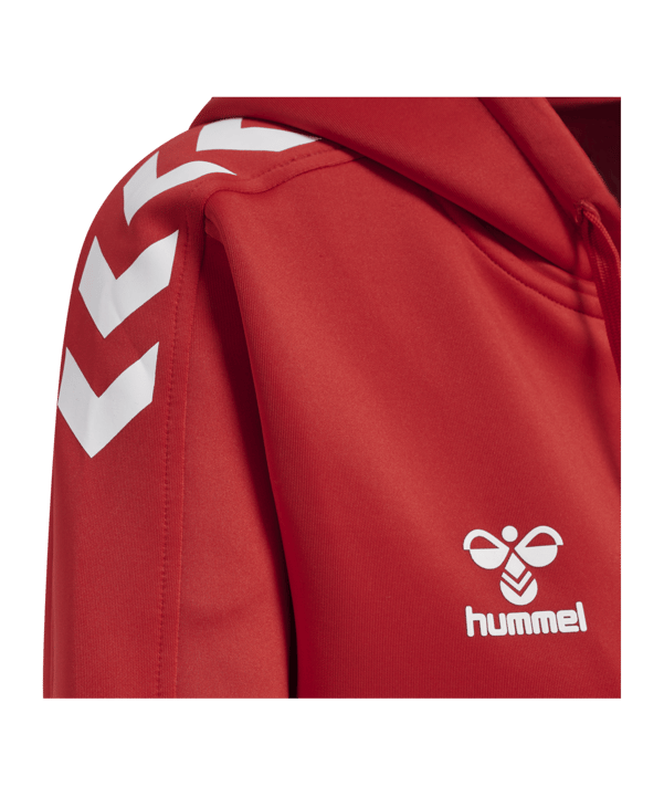 Hummel hmlCORE XK Kapuzenjacke Damen Rot F3062 - rot