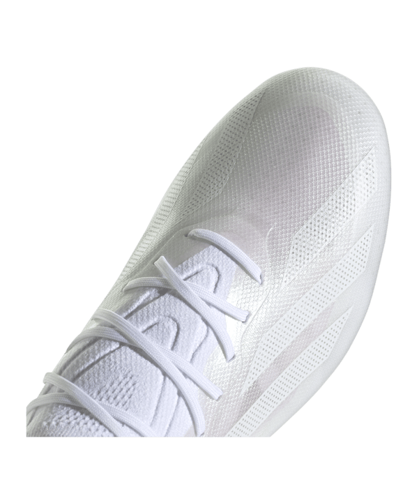adidas X Crazyfast.1 FG Pearlized Weiss - weiss