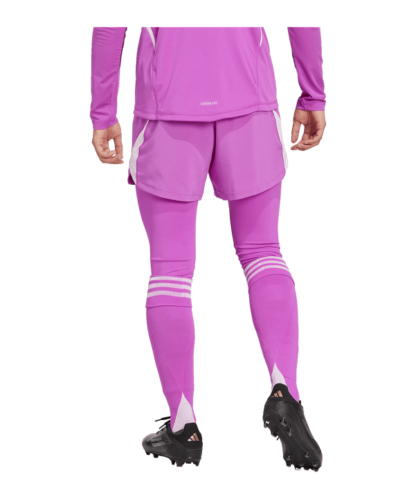 adidas Tiro 25 Pro Torwarthose Lila - lila