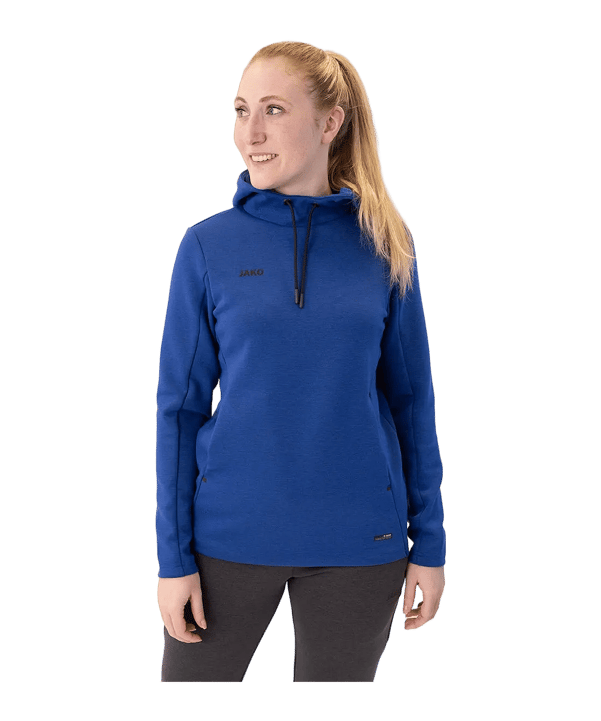 JAKO Hoody Donna Blu C004 - blu