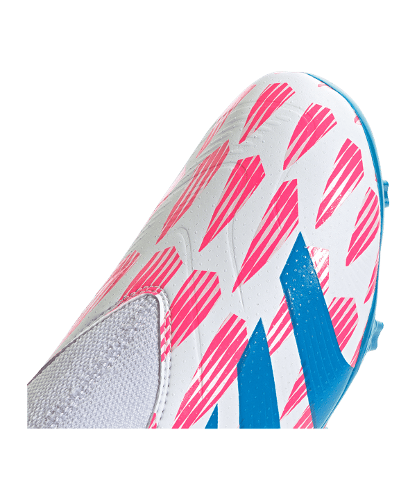 adidas Predator League LL FG Reemergence Kids Blau - weiss