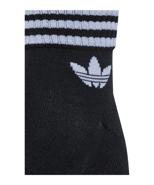 adidas Originals 3 Stripes Ankle 3er Pack Socken Weiß - weiss