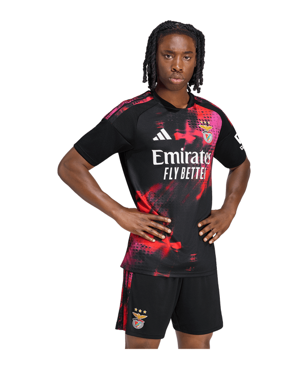 adidas Benfica Lissabon Maglietta 3rd 2026/2027 Nero - nero