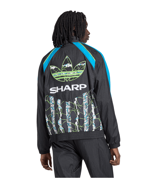 adidas Manchester United 90 Jacke Schwarz - schwarz