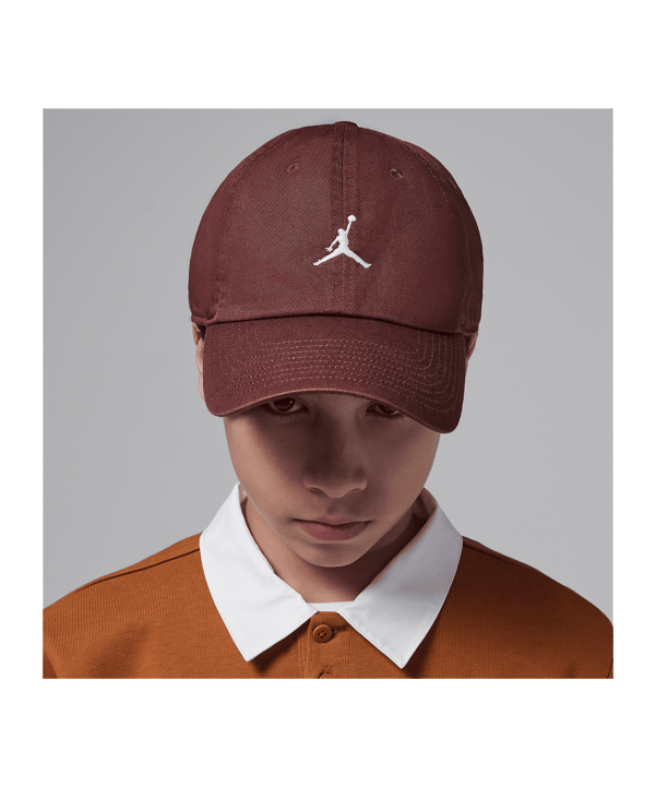 Jordan Club Unstructured Curved-Bill Mütze Rot F231 - rot