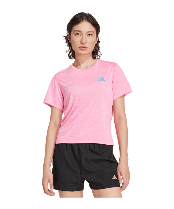 adidas Own the Run T-Shirt Damen Rosa - rosa