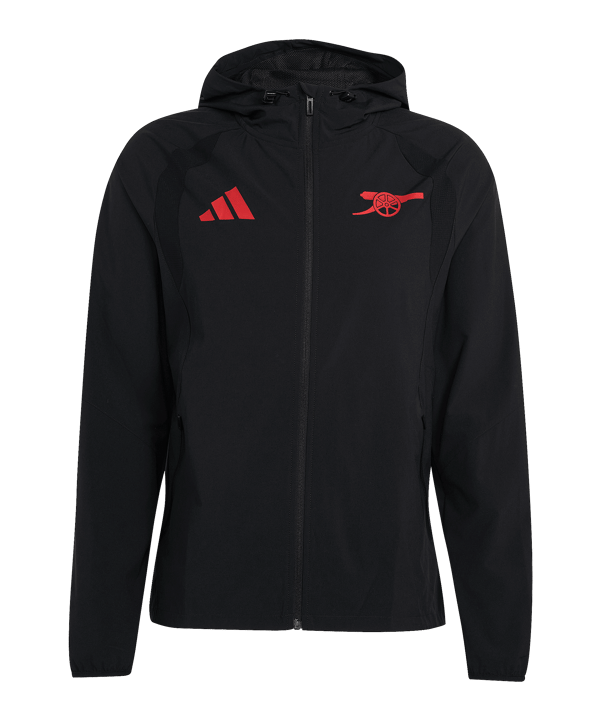 adidas FC Arsenal Londres Tiro Travel Coupe-vent Noir - noir