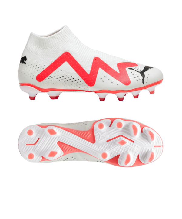 PUMA FUTURE Match+ LL FG/AG Breakthrough Weiss Rot Schwarz F01 - weiss