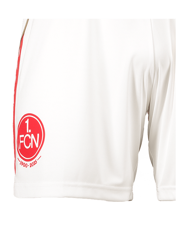 adidas 1.FC Nürnberg Short Away 2025/2026 Kids Weiss - weiss