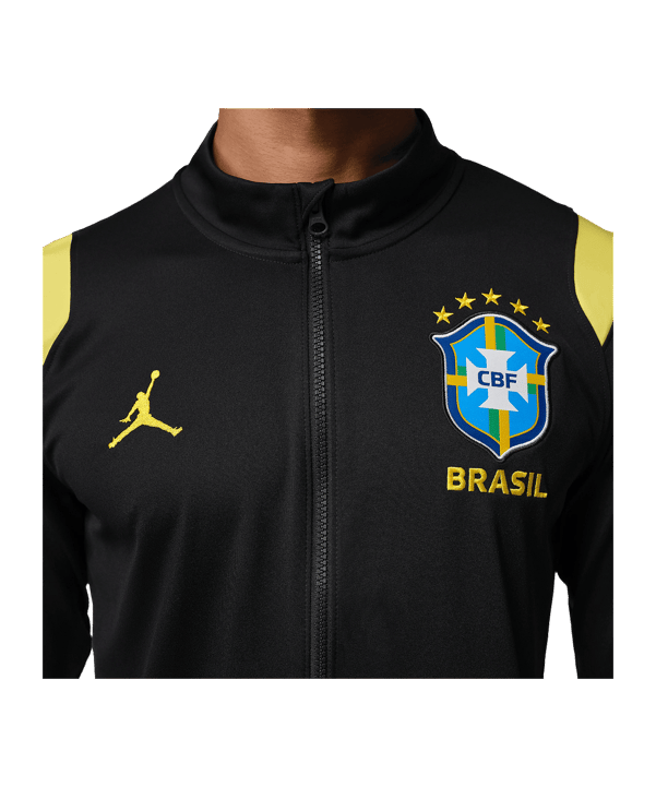 Nike CBF Brasilien Academy Pro Trainingsjacke Schwarz F010 - schwarz