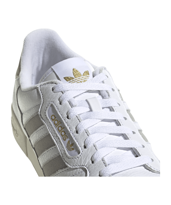 adidas Originals Continental 80 Stripes Weiss Grau - weiss