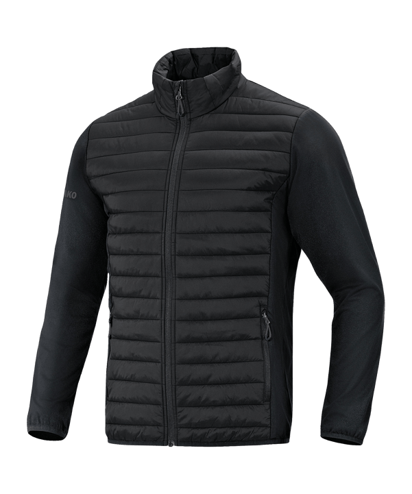 JAKO Hybrid Corparate Jacke Schwarz F800