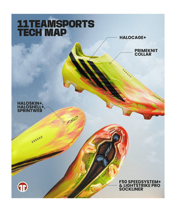 adidas F50 Hyperfast Elite LL FG Too Light Gelb