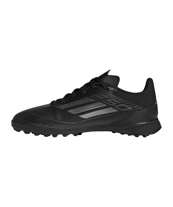 adidas F50 League TF Kids Dark Spark Schwarz Grau - schwarz