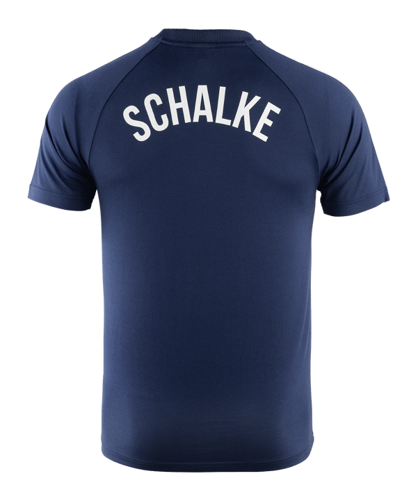 adidas Originals FC Schalke 04 T-Shirt Bleu - bleu