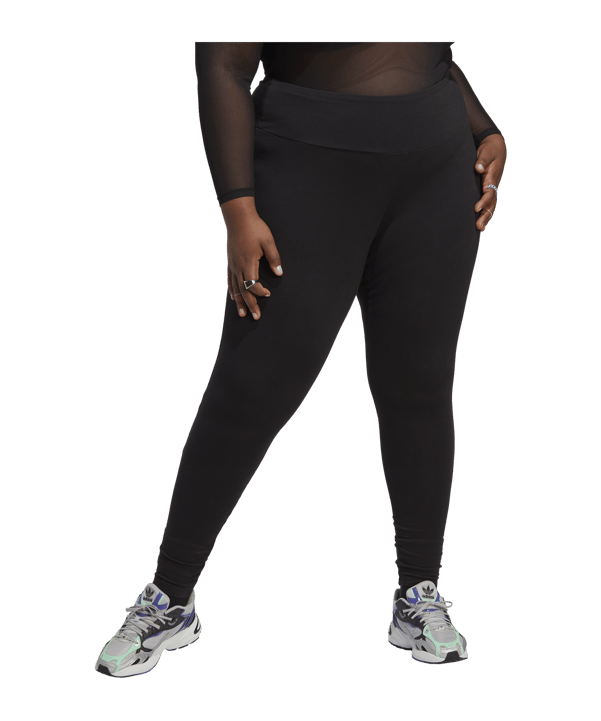 adidas Originals Adicolor Essentials Leggings (Plus Size) Black - schwarz