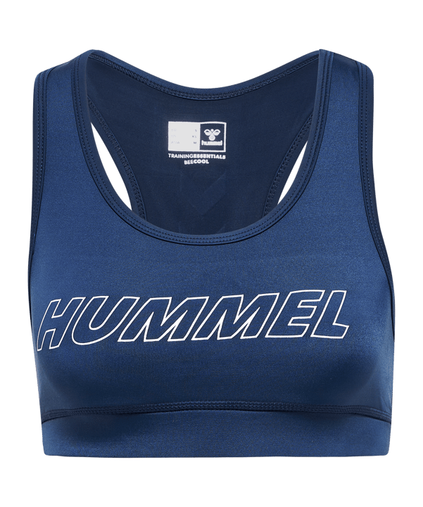 Hummel Te Tola Sport-BH Damen Blau F7954 - blau