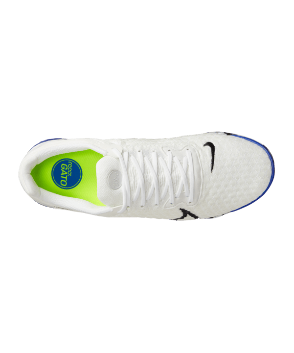 Nike React Gato IC Halle Weiss Blau F104 - weiss