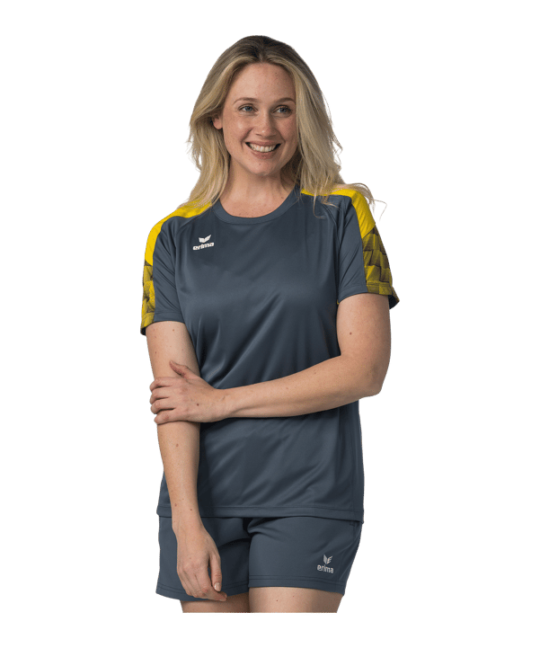 Erima EVO STAR T-Shirt Damen Grau F1082416 - grau