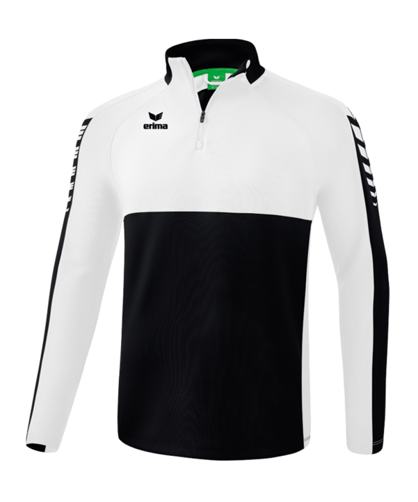 Erima Six Wings Trainingstop Kids Schwarz Weiss - schwarz