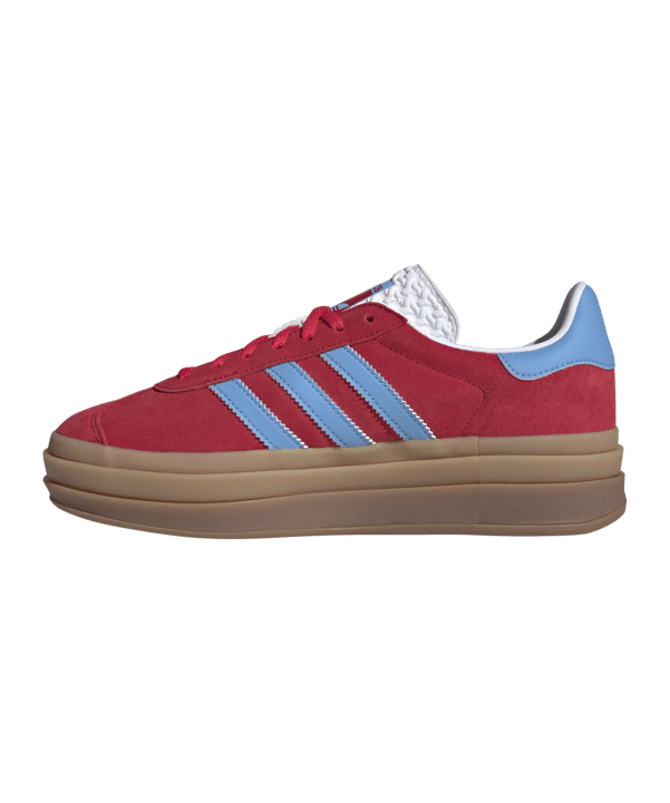 adidas Originals Gazelle Bold Damen Pink Blau - rot