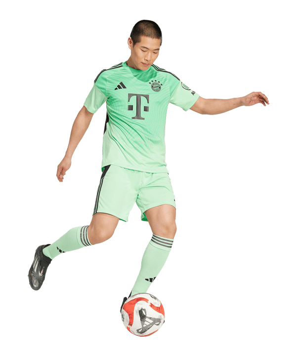 adidas FC Bayern München Torwarttrikot 2025/2026 Grün - gruen