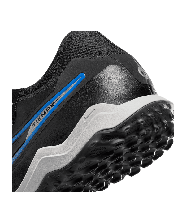 Nike Tiempo Legend X Pro TF Shadow Schwarz Silber Blau F040 - schwarz