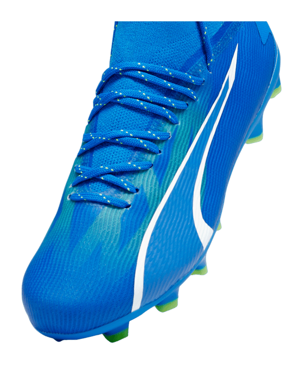 PUMA ULTRA Pro FG/AG Jr Gear Up Kids Blau Weiss F03 - blau