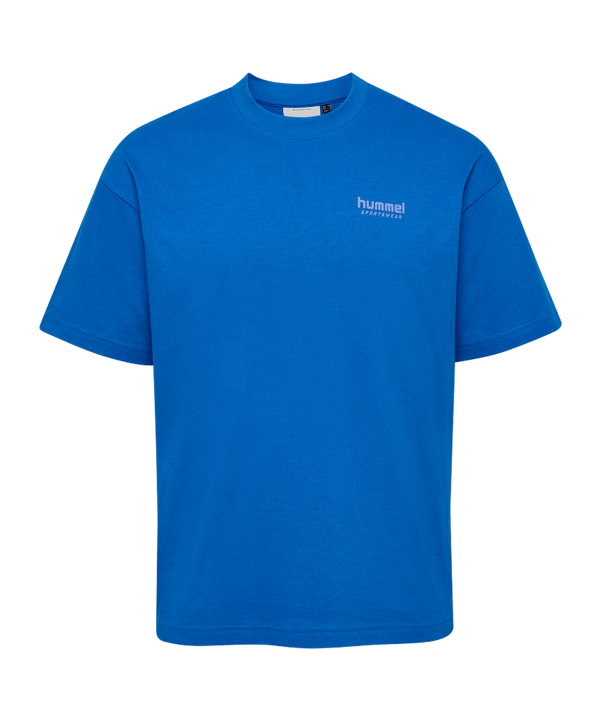 Hummel Loose Bees Stadium T-Shirt Blau F8650 - blau